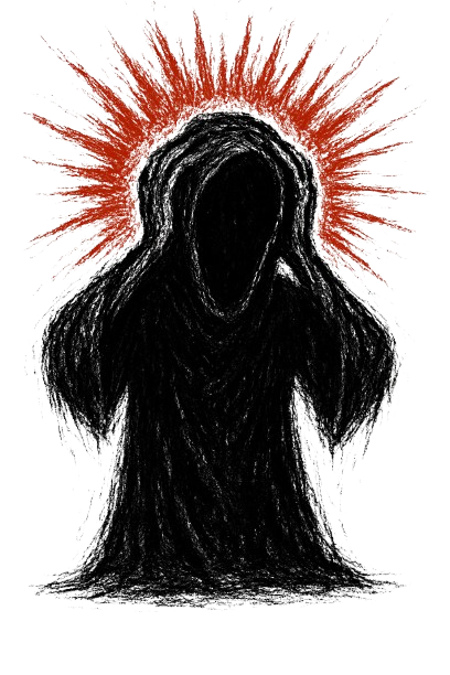 Black & Red Harmful Peekers